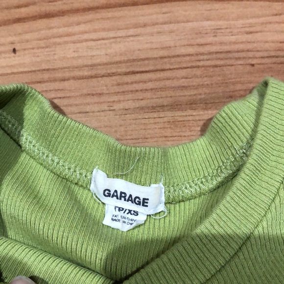 Green, garage shirt - Picture 3 of 3
